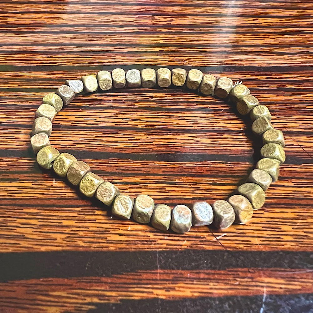 Wood/Bead Bracelet